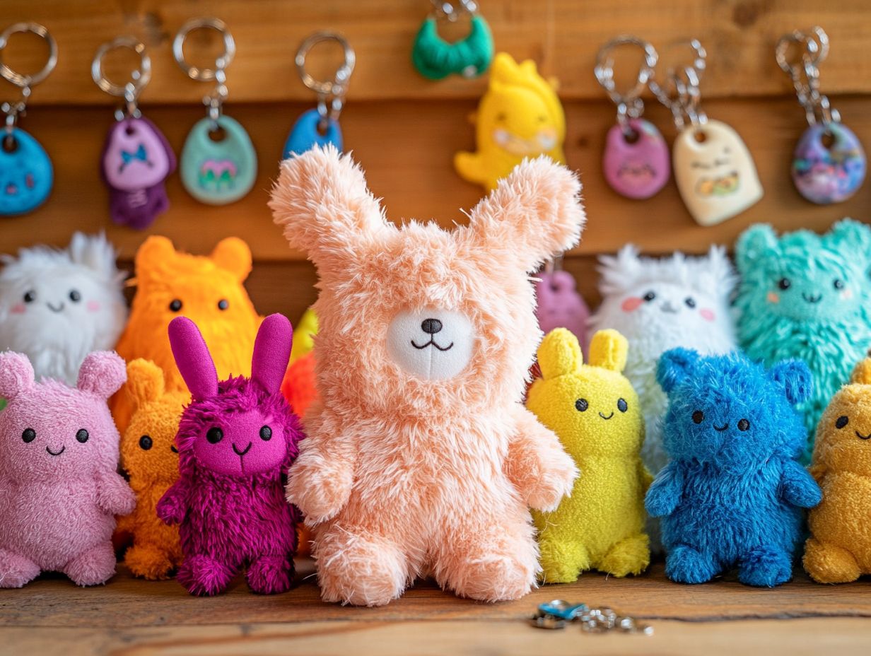 Differences and Comparisons between Labubu Plush and Keychains