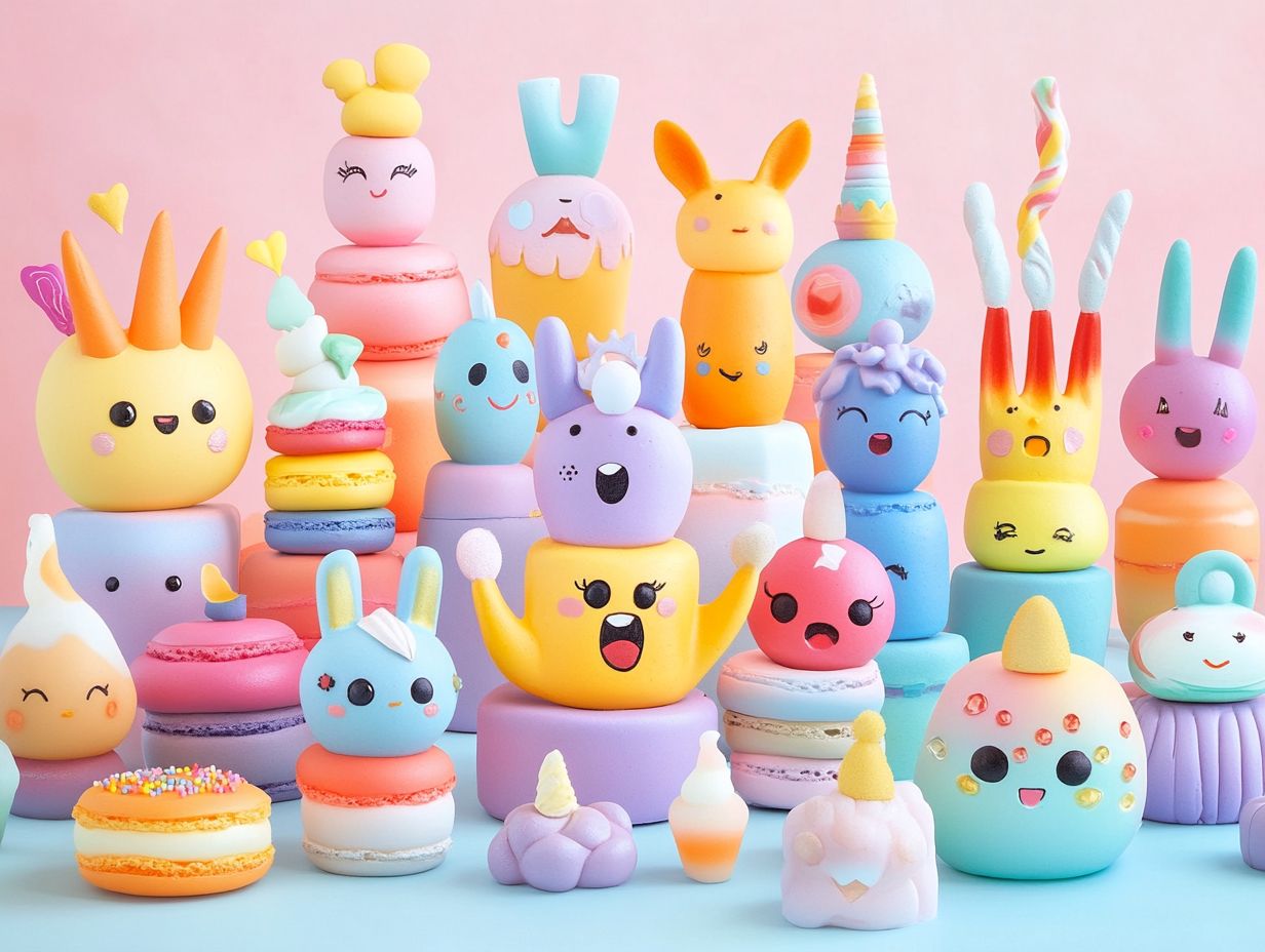 Series 1: Classic Flavors - Inspired by macaron aesthetics